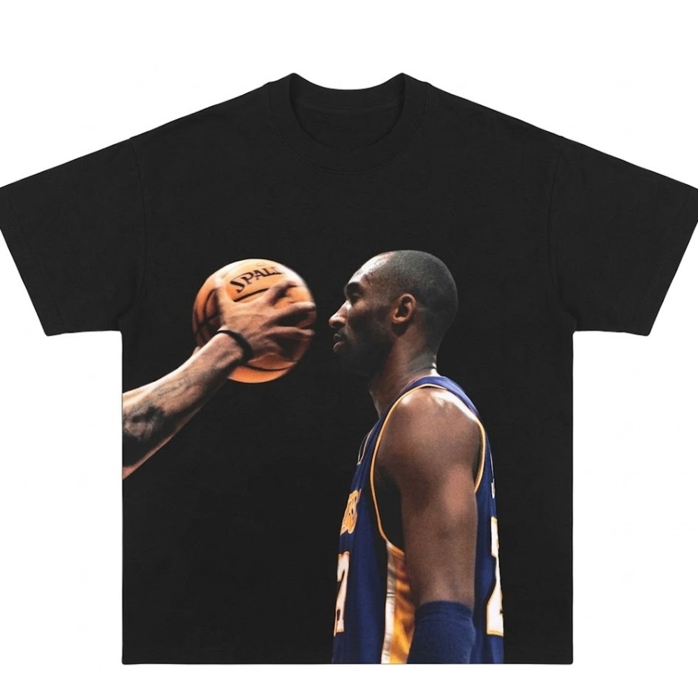 Kobe Bryant Black Graphic Tee - Los Angeles Lakers Tribute